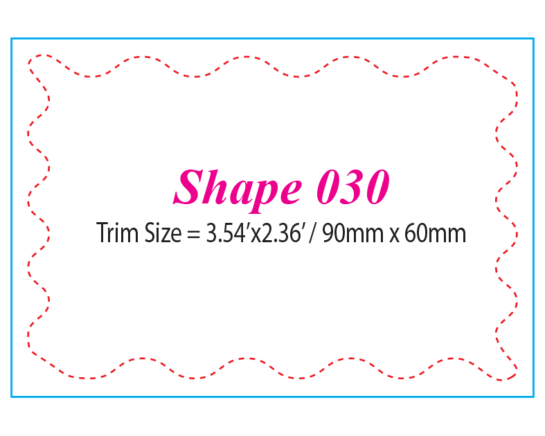 Die-cut Shape 30 