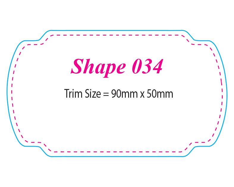 Die-cut Shape 34 