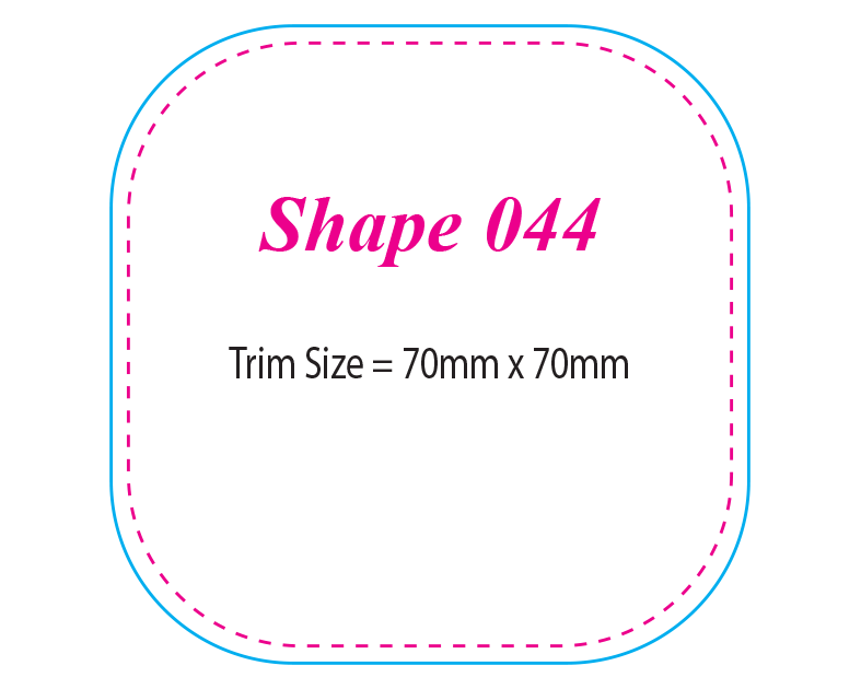 Die-cut Shape 44 