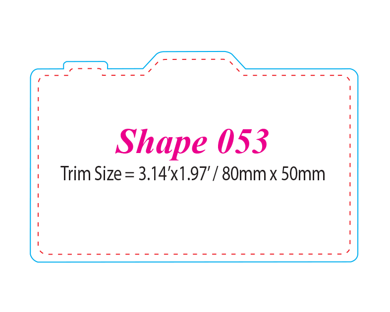 Die-cut Shape 53 