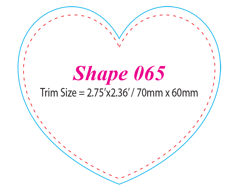 Die-cut Shape 65 