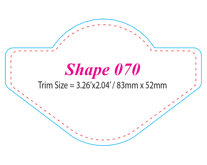 Die-cut Shape 70 