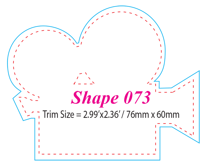 Die-cut Shape 73 