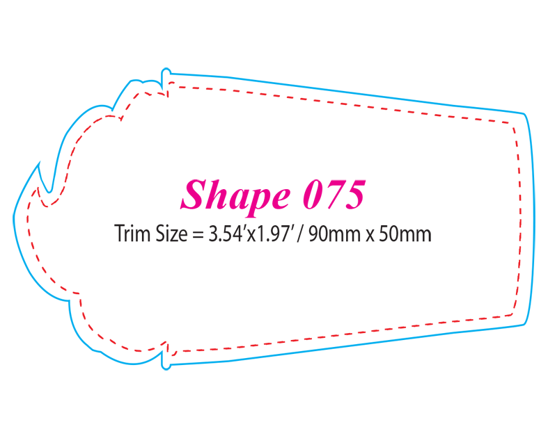 Die-cut Shape 75 