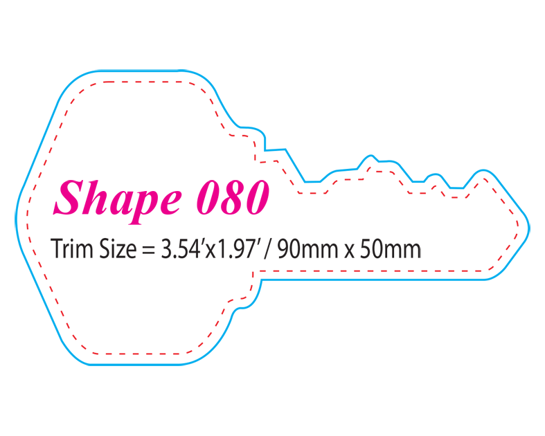 Die-cut Shape 80 